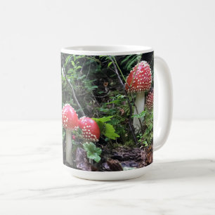 De Café Amanita Muscaria Mushroom - 15 oz. Caneca