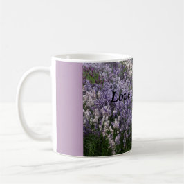 De Café Ame-o caneca da lavanda da mãe