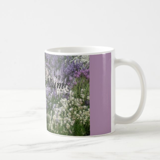 De Café Ame-o caneca da lavanda da mãe (Direita)