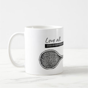 De Café "Ame toda a" caneca do tênis