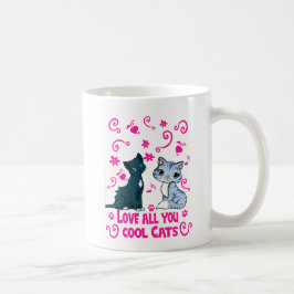 De Café Amo-vos Todos Os Gatos Legal" - A Caneca Purr-fect