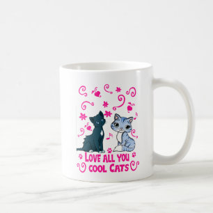 De Café Amo-vos Todos Os Gatos Legal" - A Caneca Purr-fect