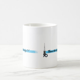 De Café Amole o dia! Caneca do presente para cabeleireiro