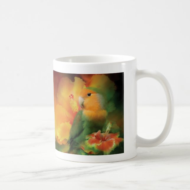 De Café Amor entre a caneca do hibiscus (Direita)