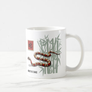 De Café Ano chinês da caneca do presente do cobra
