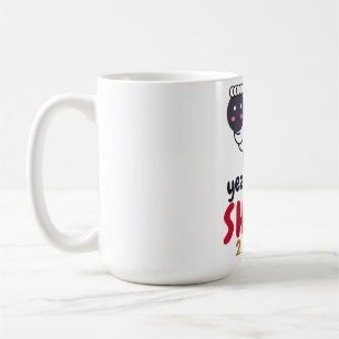 De Café Ano do Carneiro 2027 Caneca do Ano Novo Lunar para