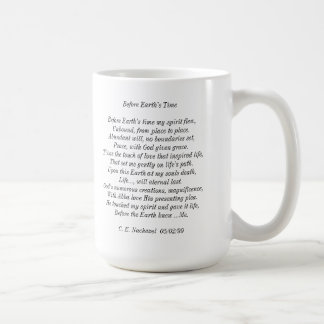 De Café "Antes caneca do poema do tempo da terra"