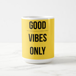 De Café Apenas Boas Vibrações — Caneca Maximalista dos Ano