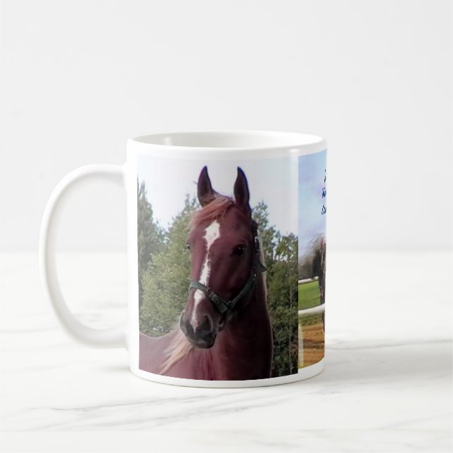 De Café Apenas Horsing em torno da caneca (Esquerda)