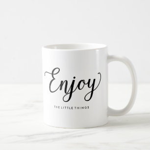 De Café Aproveite as Pequenas Coisas   Caneca