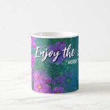 aproveite o dia preocupe amanhã caneca 26 cosmos