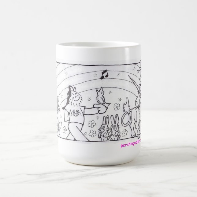 De Café Arcos-íris e caneca dos unicórnios (Centro)