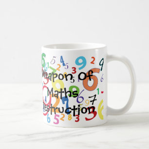 De Café Arma da caneca da destruição dos Maths