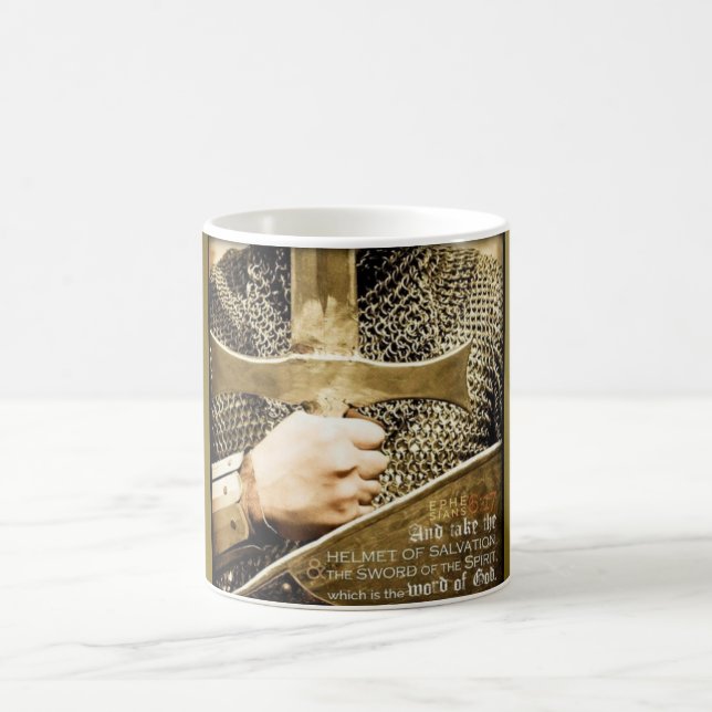 De Café Armadura da caneca do guerreiro do deus (Centro)