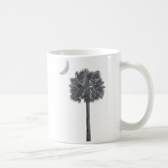De Café Árvore do Palmetto e caneca da lua (Direita)