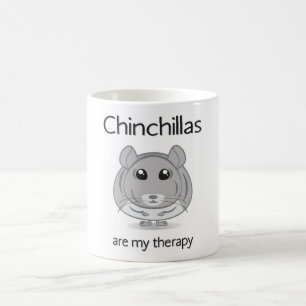 De Café As chinchilas são minha caneca da terapia