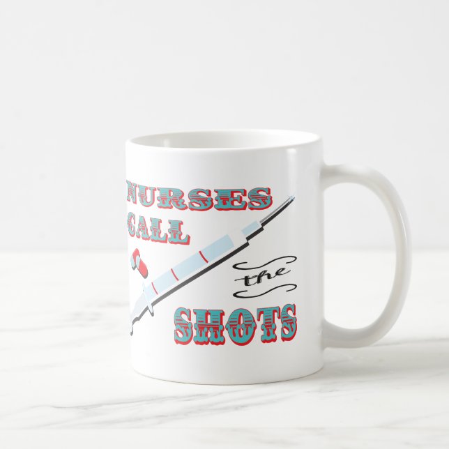 De Café As enfermeiras chamam a caneca dos tiros (Direita)