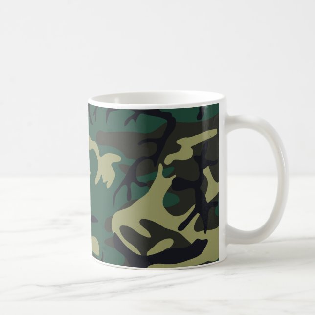 De Café As forças armadas camuflam a caneca (Direita)