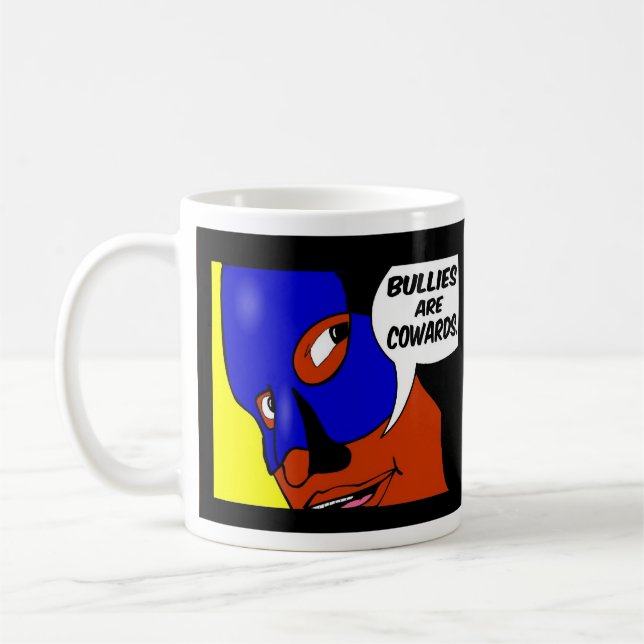 De Café As intimidações são caneca dos covardes (Esquerda)