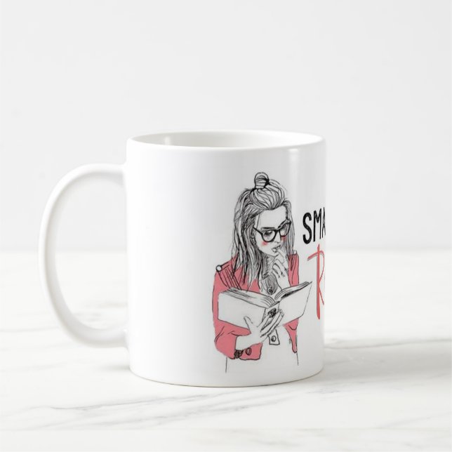De Café As meninas espertas leram a caneca romance (Esquerda)