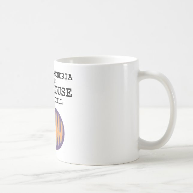 De Café As mitocôndria são a central eléctrica - caneca (Direita)