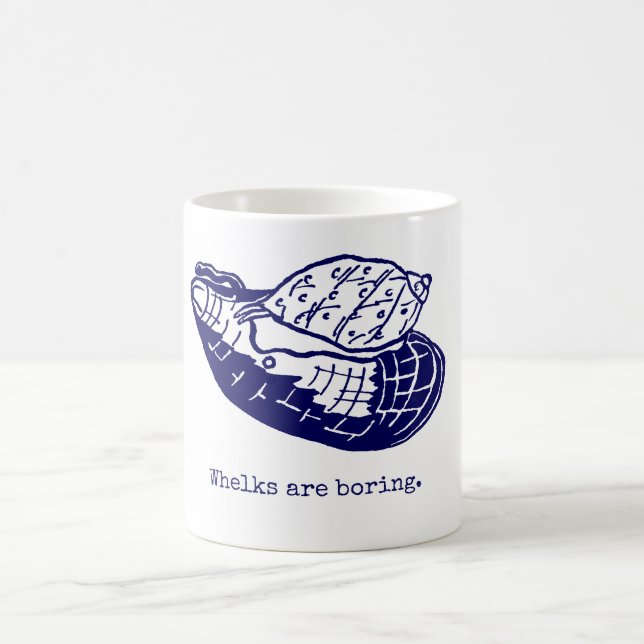 De Café As pústulas estão furando o marinho da caneca (Centro)