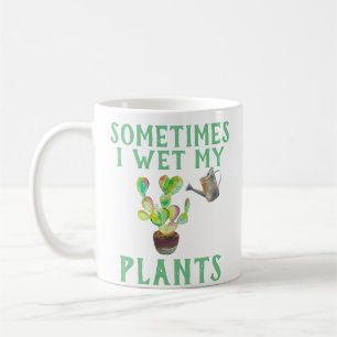 De Café Às vezes eu molho minha caneca das plantas