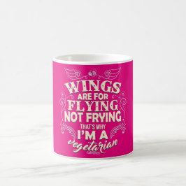 De Café Asas para voar, não fritando! Caneca