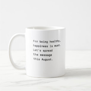 De Café augusto caneca poética da felicidade