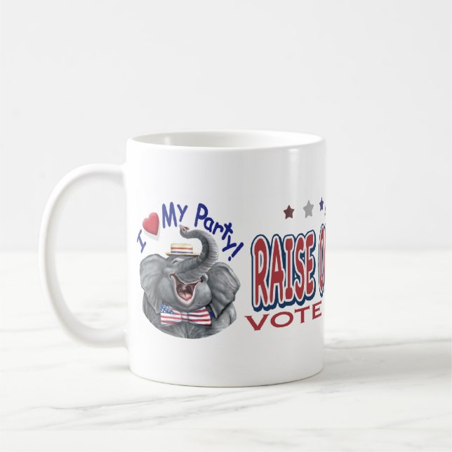 De Café Aumente nossa caneca direita das crianças (Esquerda)