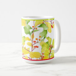 De Café Autumn Berries sobre uma Caneca Clássica