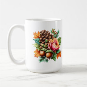 De Café Autumn É Uma Linda Caneca