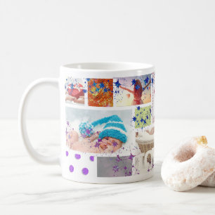 De Café Avó da caneca do PRESENTE da COLAGEM da foto, MÃ