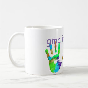 De Café Avó na caneca do treinamento