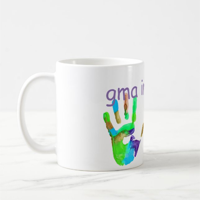 De Café Avó na caneca do treinamento (Esquerda)
