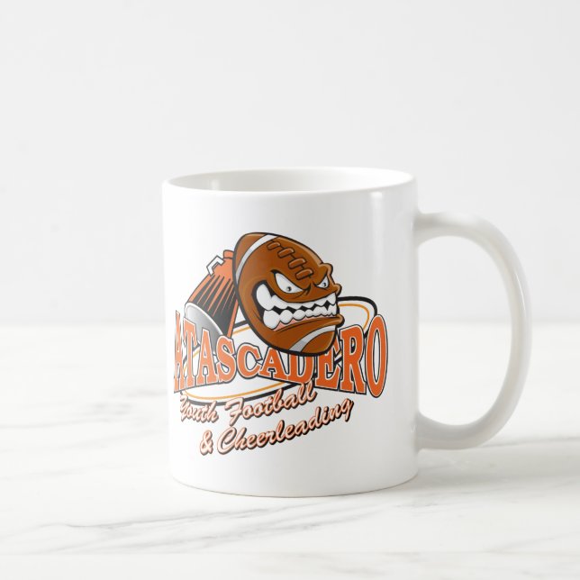 De Café AYFL e caneca Cheerleading (Direita)
