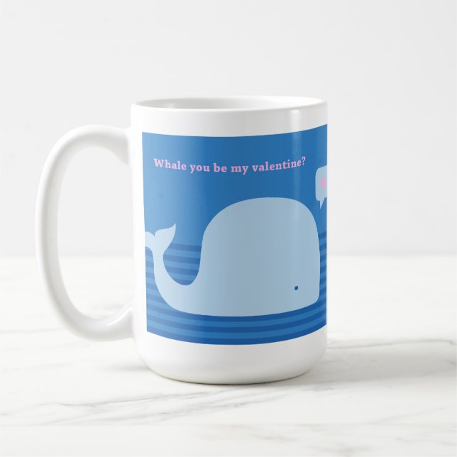 De Café "Baleia você seja caneca dos meus namorados" (Esquerda)