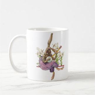 De Café Banjo que joga a caneca do coelho