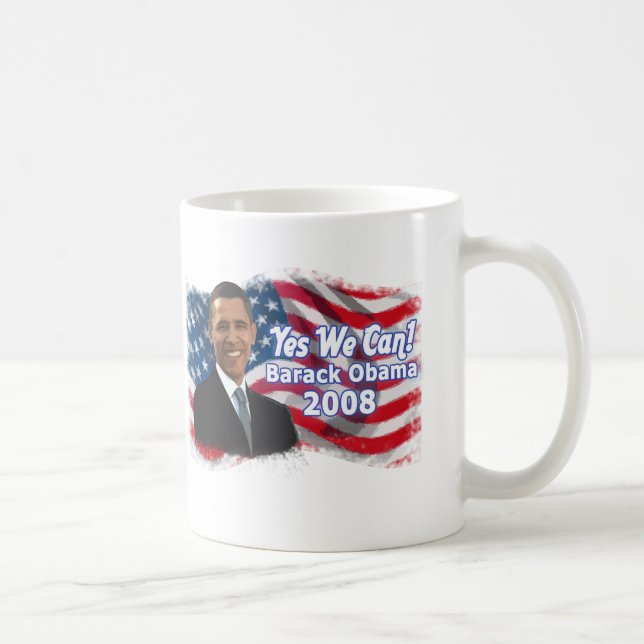 De Café Barack Obama para o presidente Caneca (Direita)
