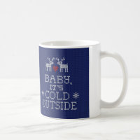 Bebê é caneca exterior fria do estilo da camisola