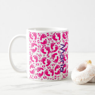 De Café Bebê Rosa Pente Menina Caneca