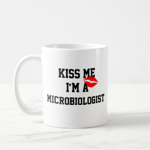 De Café Beija-Me Sou Uma Caneca Microbióloga