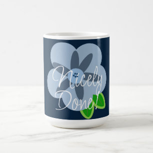 De Café Bela caneca Azul