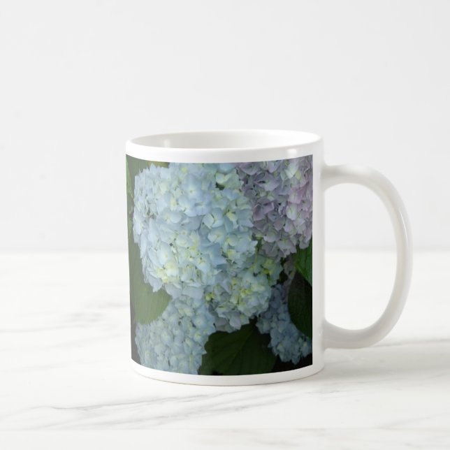 De Café Bela caneca Hydrangea (Direita)