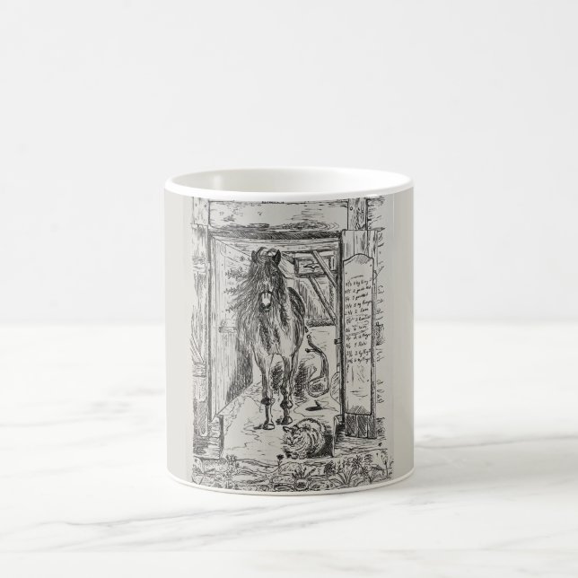De Café Belas e a Fera – Caneca Clássica (Centro)