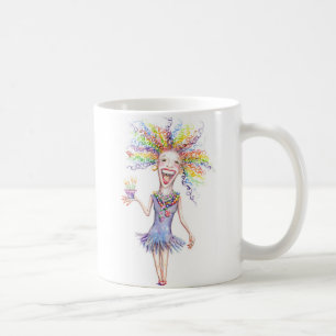De Café Bertha a caneca larga do aniversário