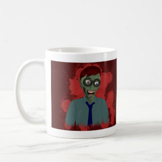 De Café Beware da caneca dos zombis dos namorados