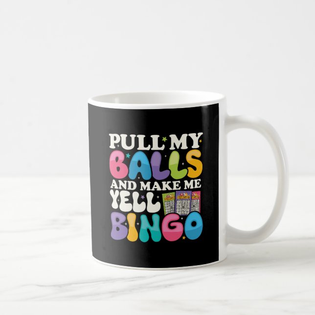 De Café Bingo Divertido Bolas da Sorte & Caneca para Grito (Direita)