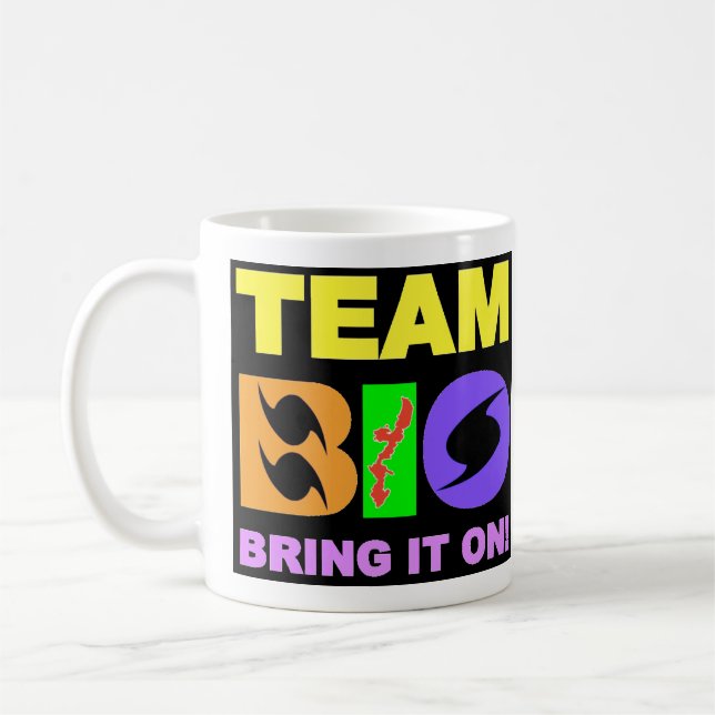 De Café BIO caneca da equipe (Esquerda)