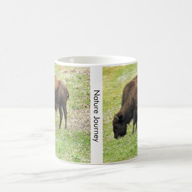 De Café Bison em uma caneca (Centro)